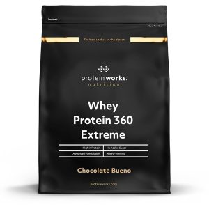 Protein Works - Whey Protein 360 Extreme, Premium Protein Blend, Whey Protein Isolate, Rich in BCAAs, Vitamins & Minerals, Glutamine, Digestive Enzymes, Chocolate Bueno, 17...